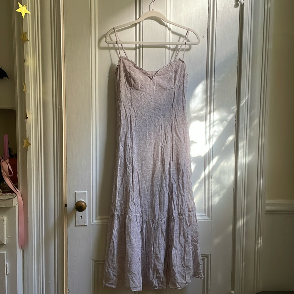 Wilfred Lavender Floral Dress